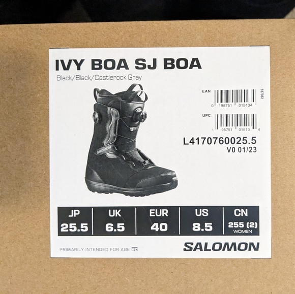 Salomon Women's Snowboard Boots - Picture 3 of 5